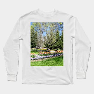 Tulip Time in Canberra Australia 11 Long Sleeve T-Shirt